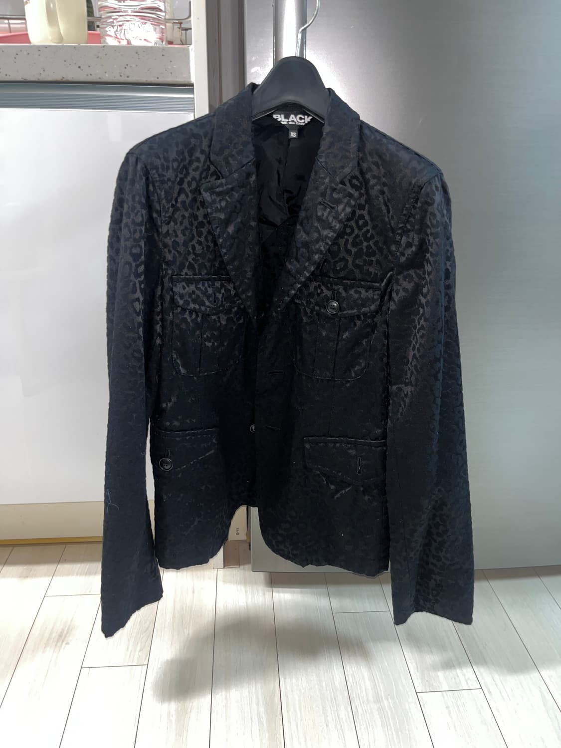 꼼데가르송 comme des Garcons 블랙라벨 레오파드 자켓 상품이미지1