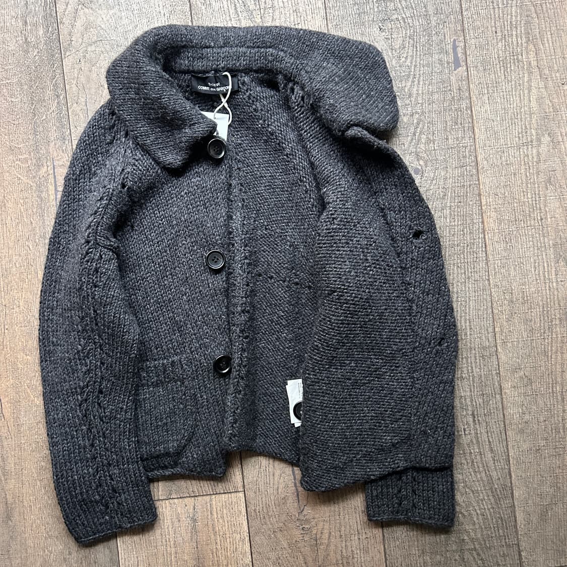 Bulky Crochet Knit Cardigan 상품이미지6