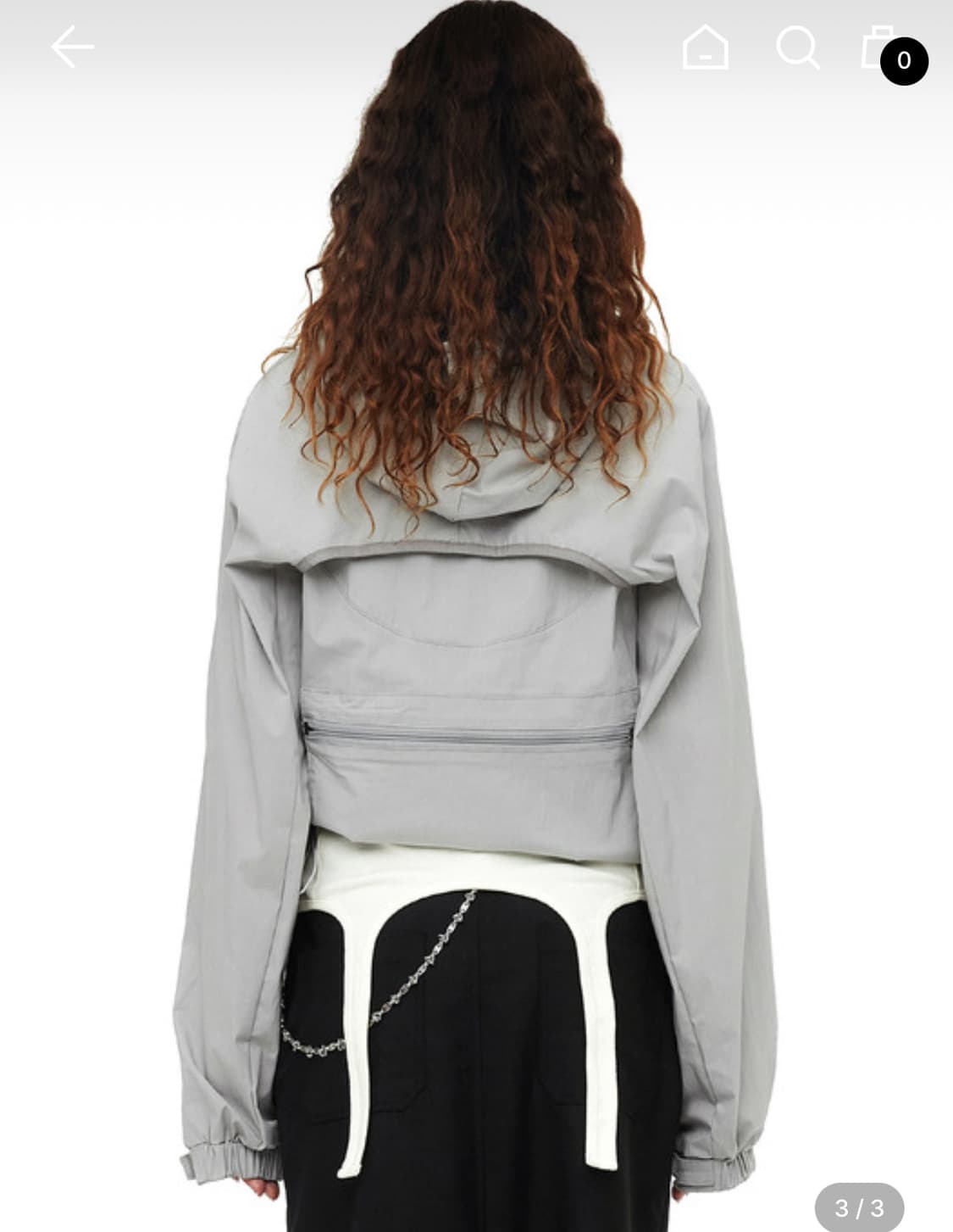세릭 Cerric 3-way hoodie bolero jacket 상품이미지3