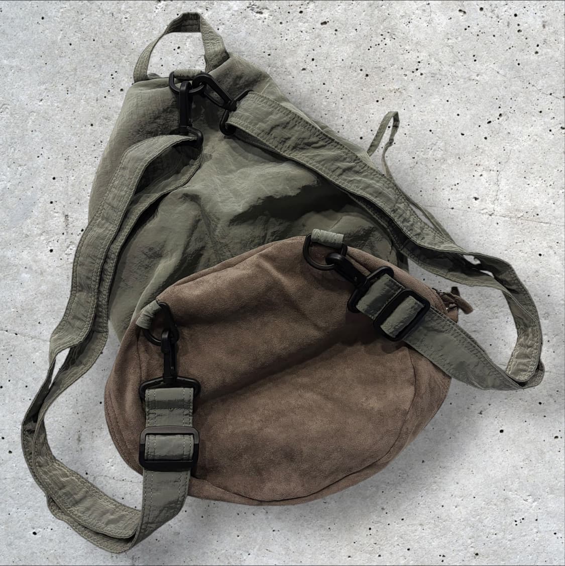 스컬프터 sculptor 드로우 나일론 스트링 백팩 카키 상품이미지2