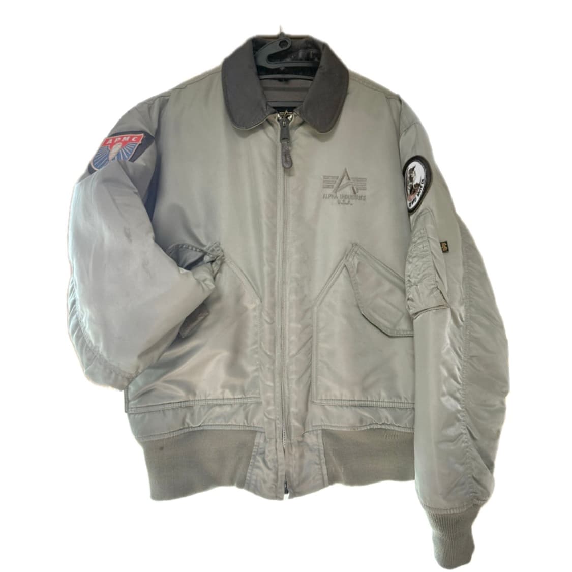 알파인더스트리 CWU 45/P 레더 플라이트 자켓(105) 상품이미지1