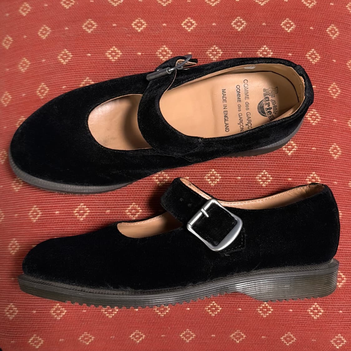 꼼데가르송 X 닥터마틴 메리제인 슈즈 상품이미지1