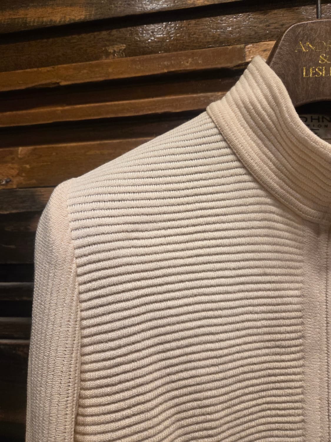 센존 짚업 카디건 상품이미지4