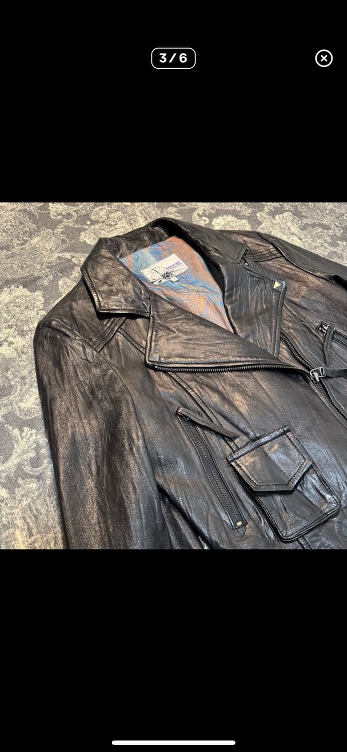 crop lambskin rider jacket 상품이미지4