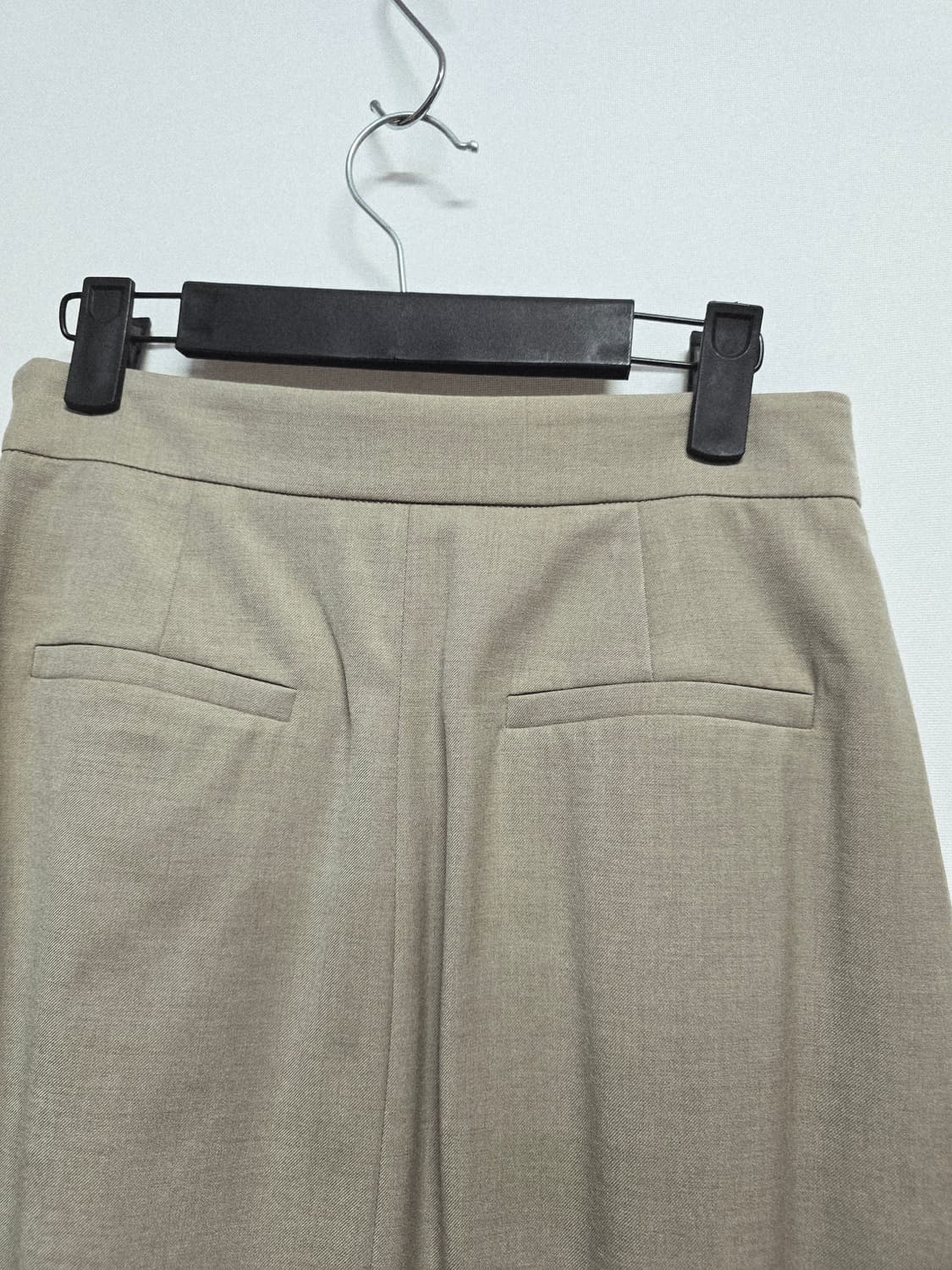 mohan 베이지 플리츠 롱 스커트S 상품이미지6