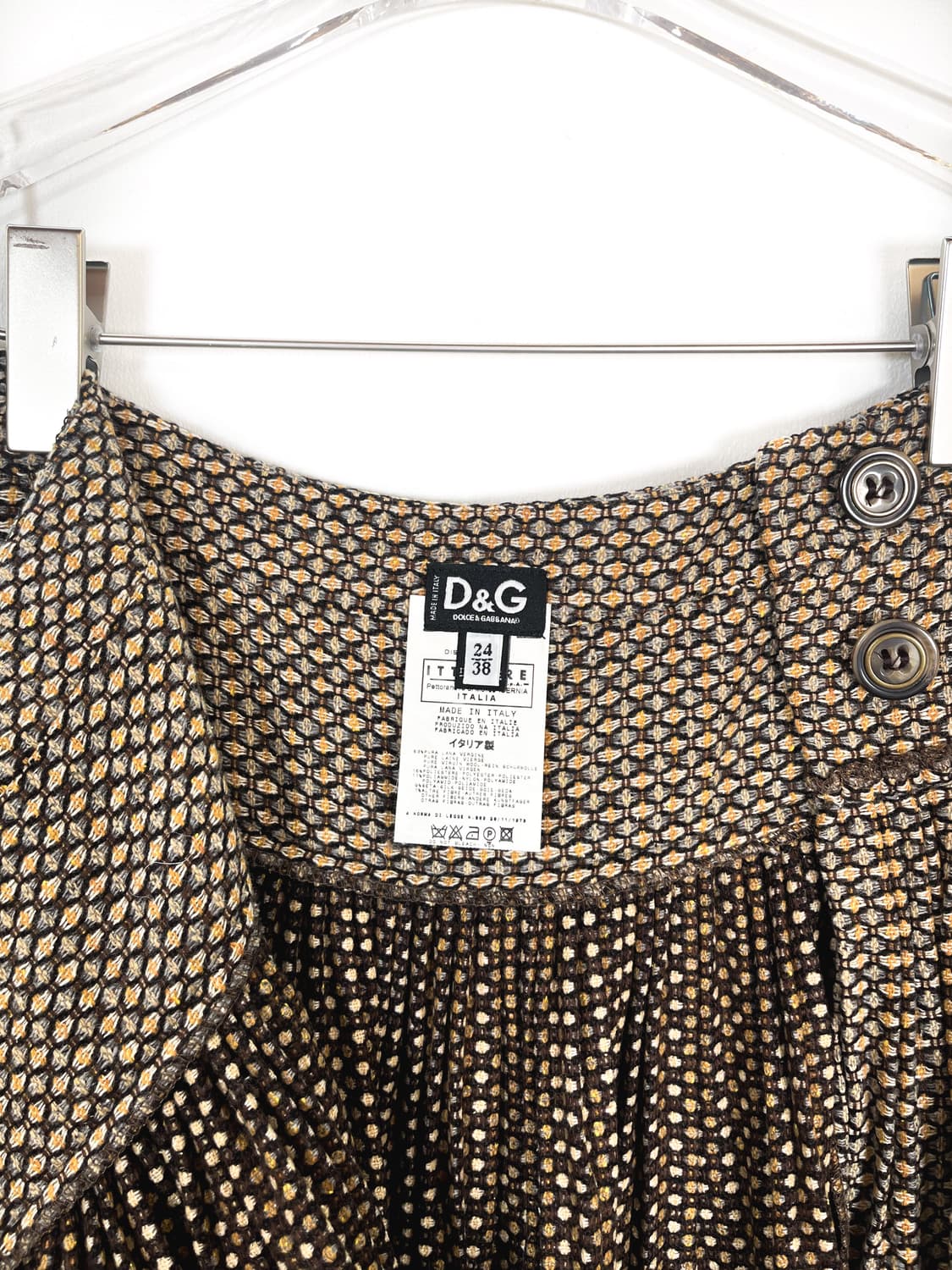 돌체 앤 가바나 셔링 스커트 상품이미지6