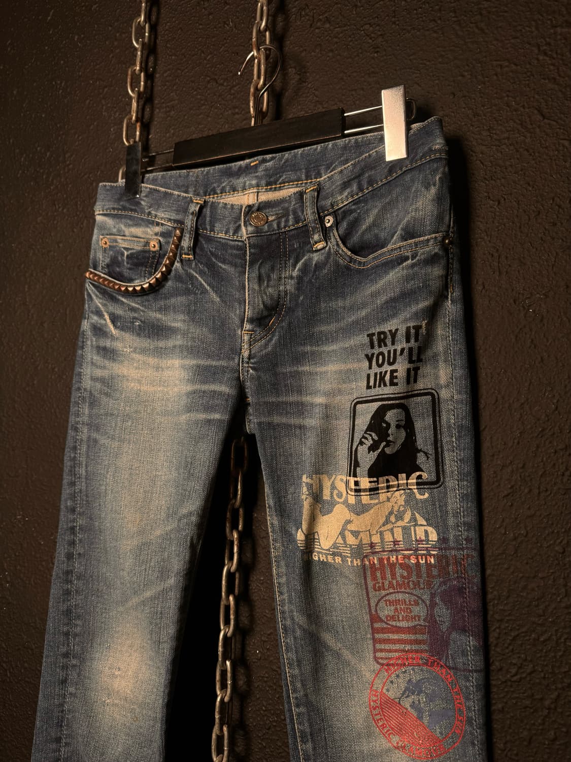 HYSTERIC GLAMOUR 스키니진 상품이미지1