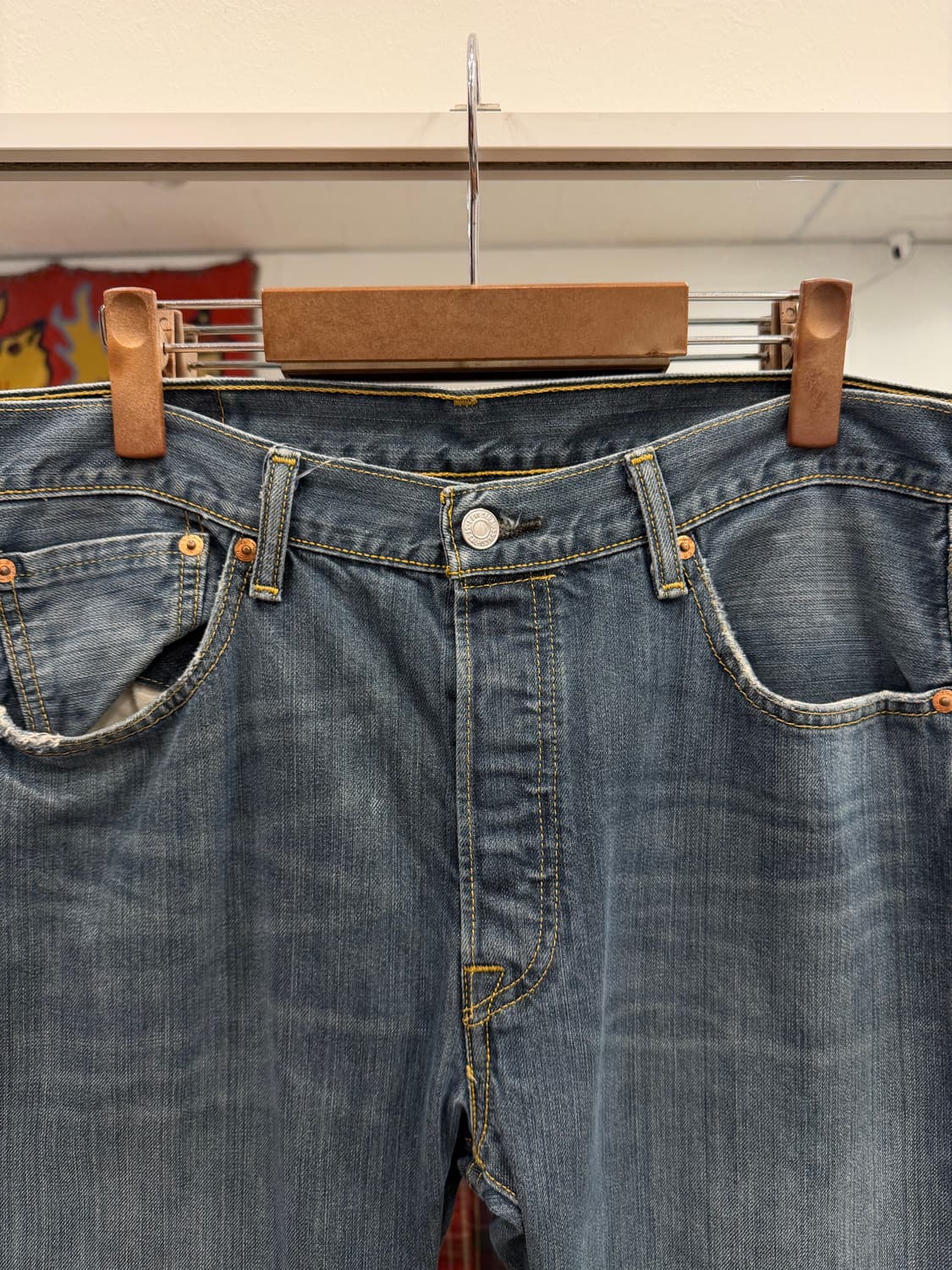 Levis 리바이스 501 데님 팬츠 (32-33inch) 상품이미지2