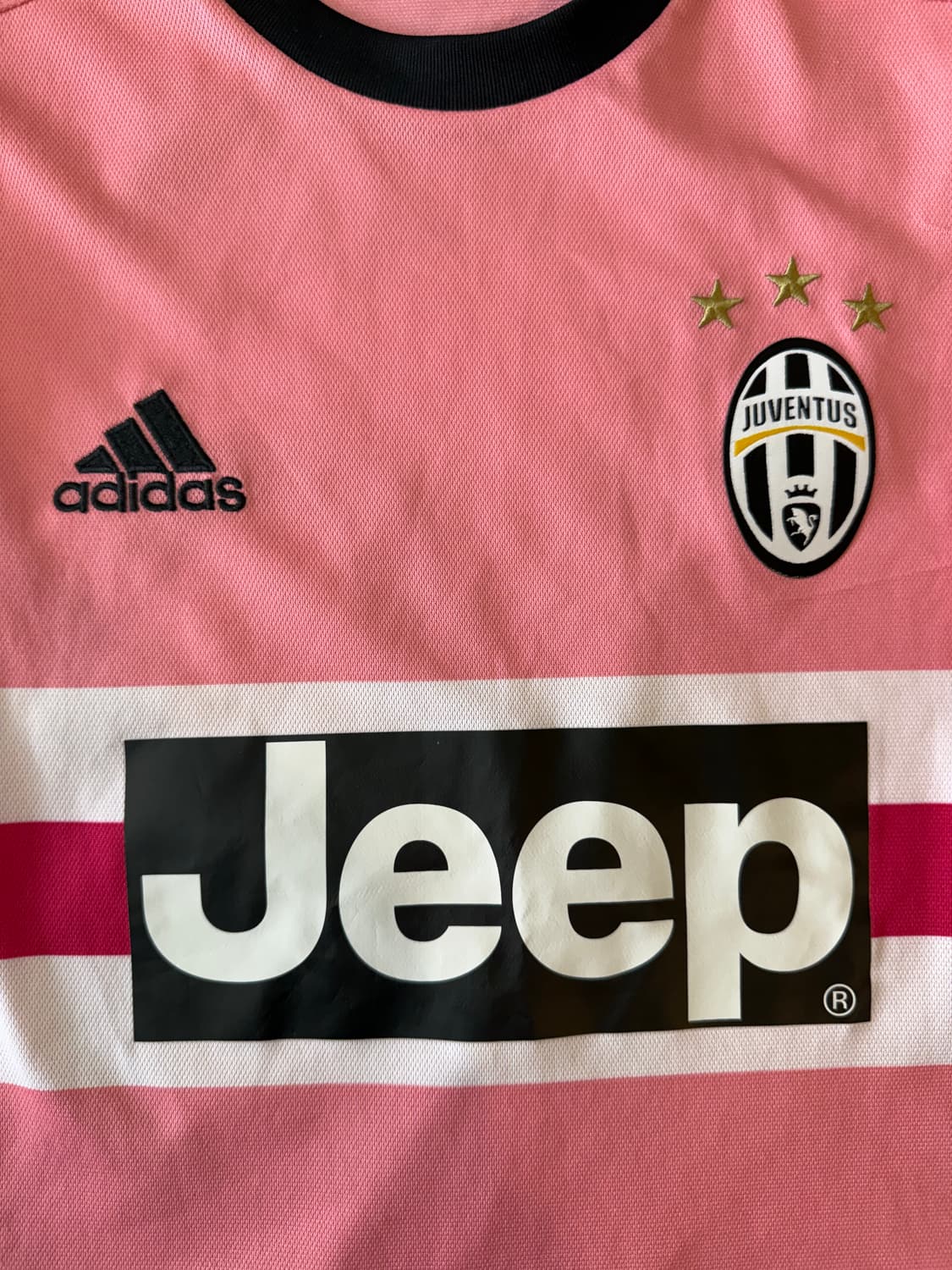 [L/100]15-16 유벤투스 어웨이 포그바 유니폼 S12846 상품이미지7