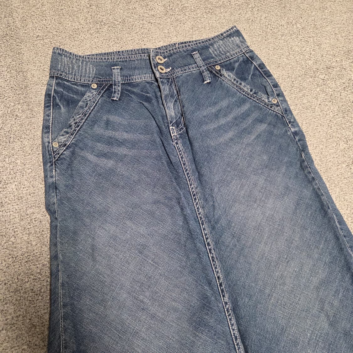 a:r 재팬 빈티지 데님 스커트 26-27 상품이미지2