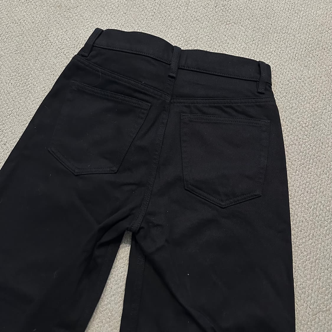 ARKET 아르켓 블랙 코튼 팬츠 상품이미지8