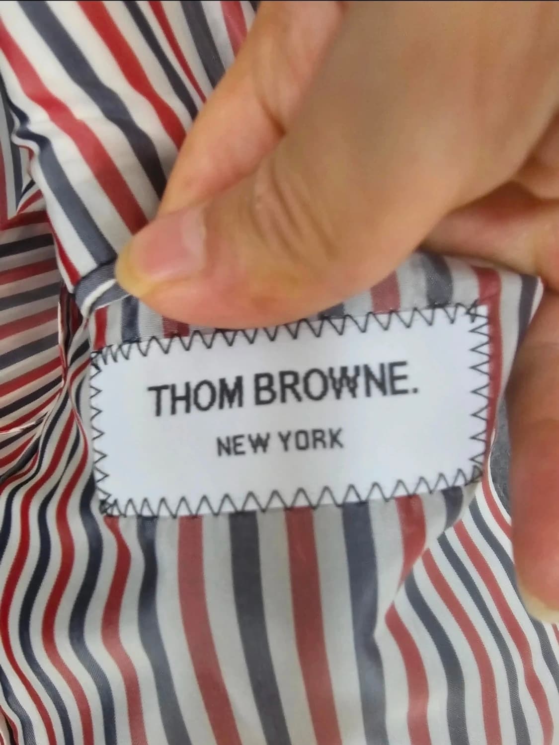 톰브라운 사선완장 플란넬 100% 울 자켓 셋업(2/100) 상품이미지8