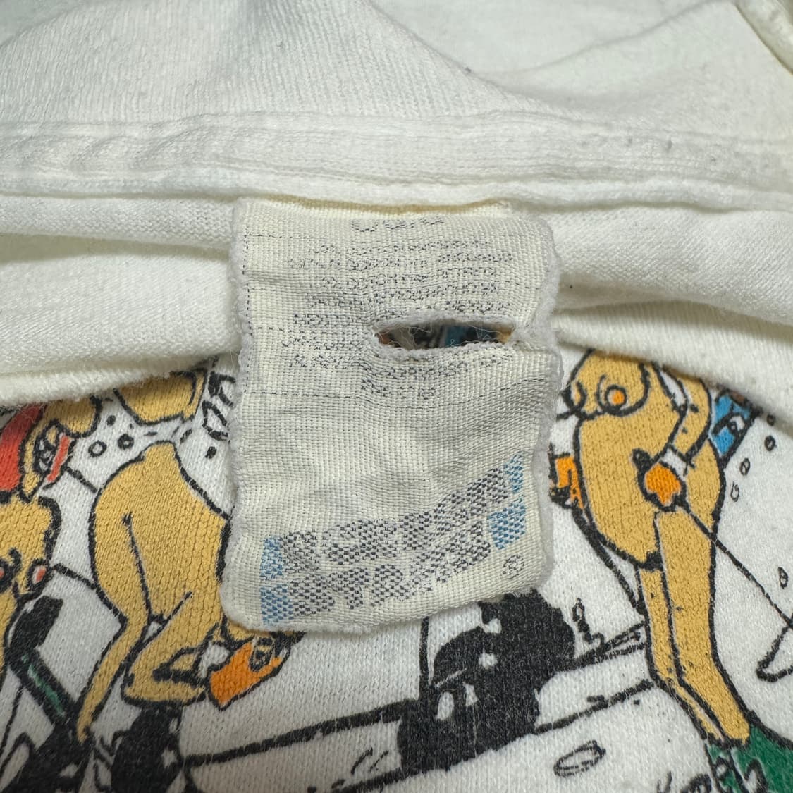 빈티지 80s Naked Ski 네이키드 스키 유머 티셔츠 상품이미지10