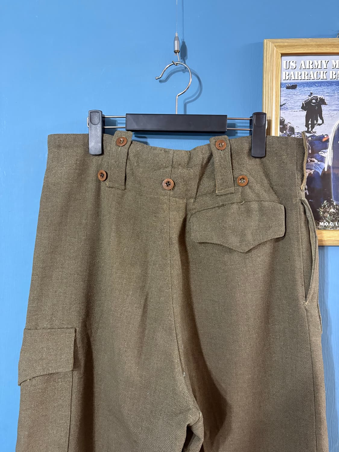 50’s Belgian Army Battle Dress Pant. 상품이미지8