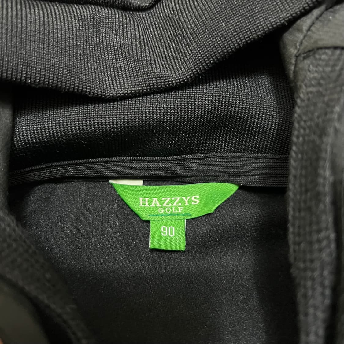 헤지스 여성 골프웨어 로고 기능성 배색 방풍 후드집업 [그레이] S/90 상품이미지5