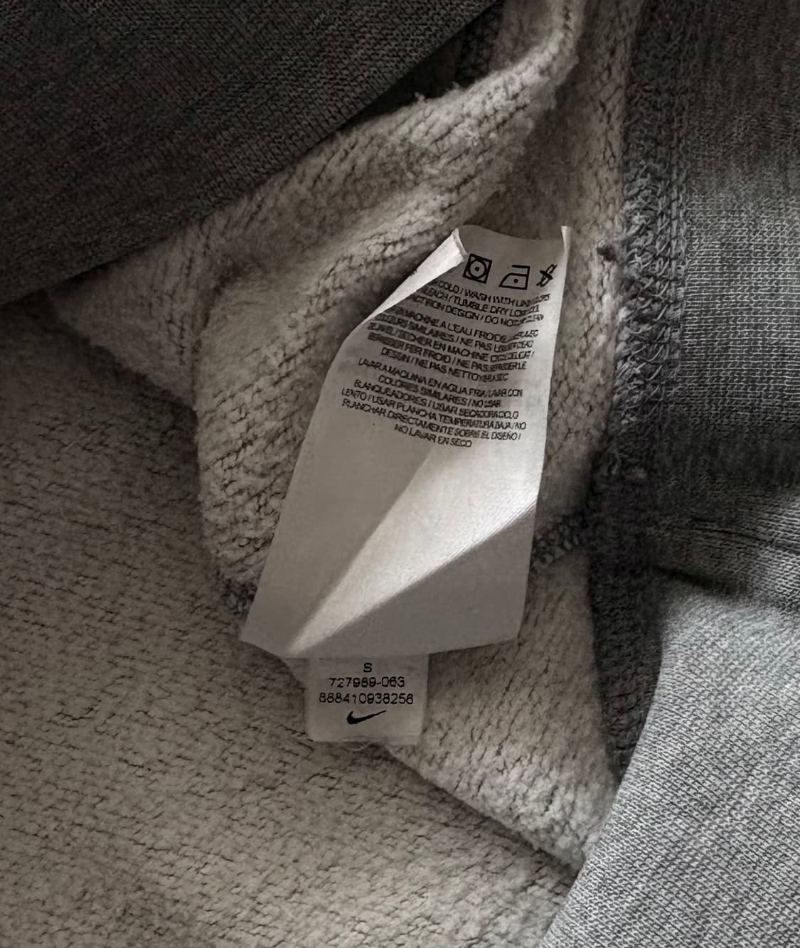 Nike 나이키 그레이 하프 집업 맨투맨  상품이미지4