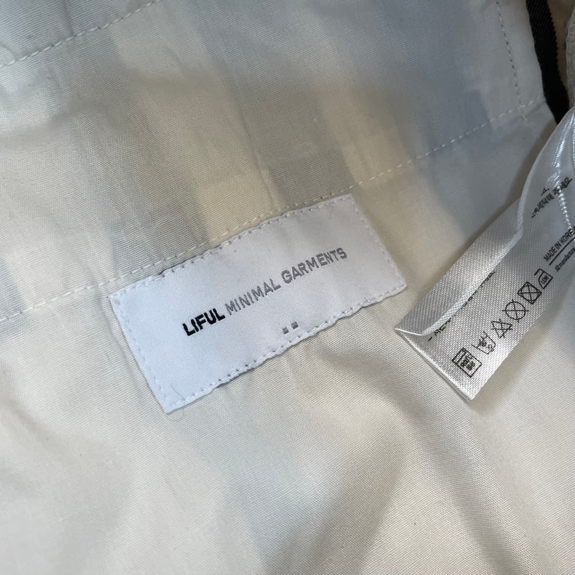 LIFUL MINIMAL GARMENTS 라이풀 스트라이프 쇼츠  상품이미지5