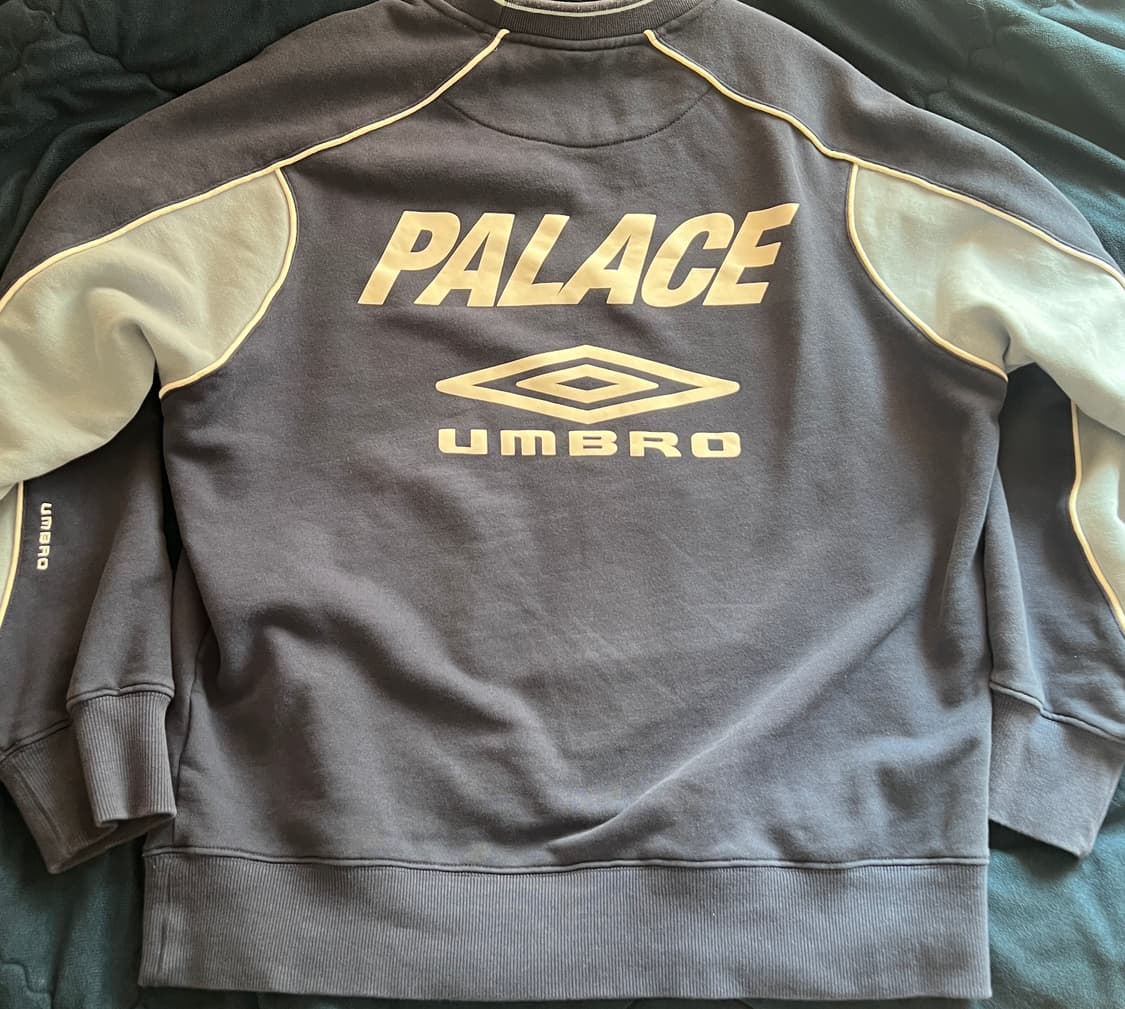 팔라스 x 엄브로 크루넥 네이비블루 상품이미지2