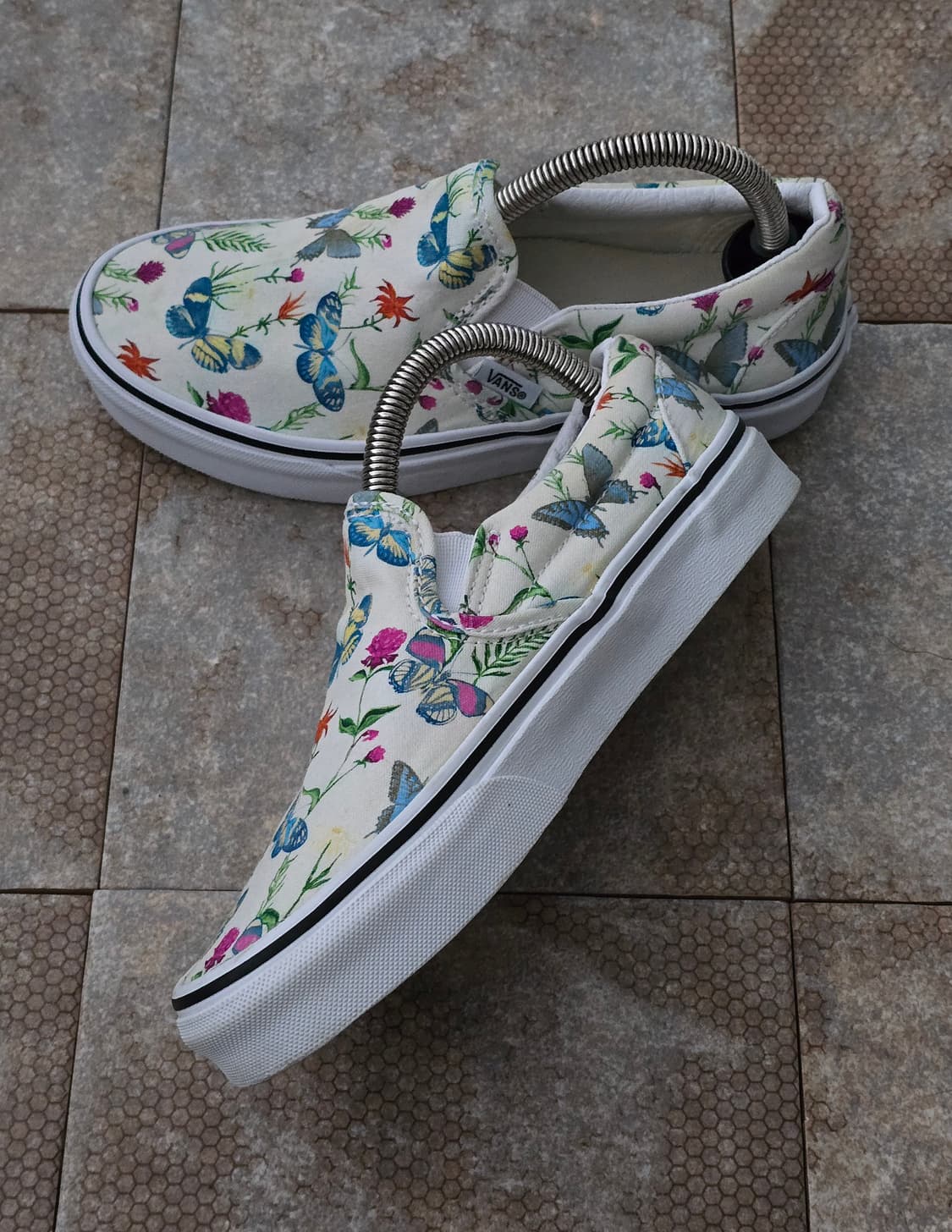 (225)반스 슬립온 버터플라이 플로럴  상품이미지6