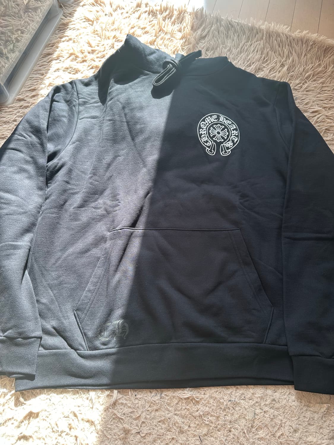 크롬하츠 도쿄 한정 홀스슈 후드티 m 상품이미지2