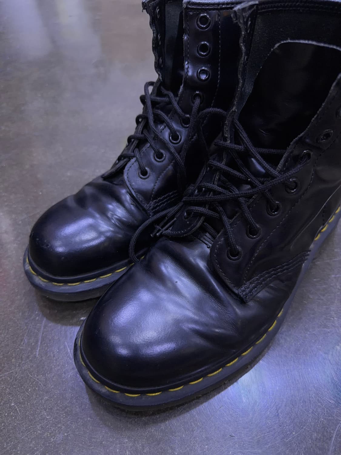 닥터마틴 1460 워커 부츠 8홀 블랙 260 상품이미지3