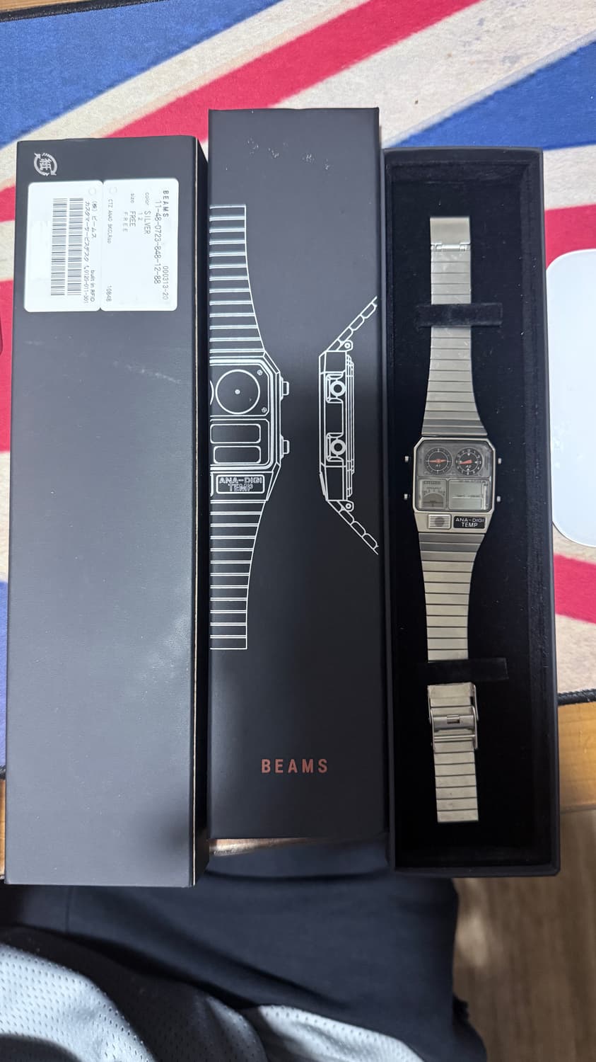 [풀구성] 시티즌 x 빔즈(BEAMS) 아나디지템프 스켈레톤 실버 상품이미지6