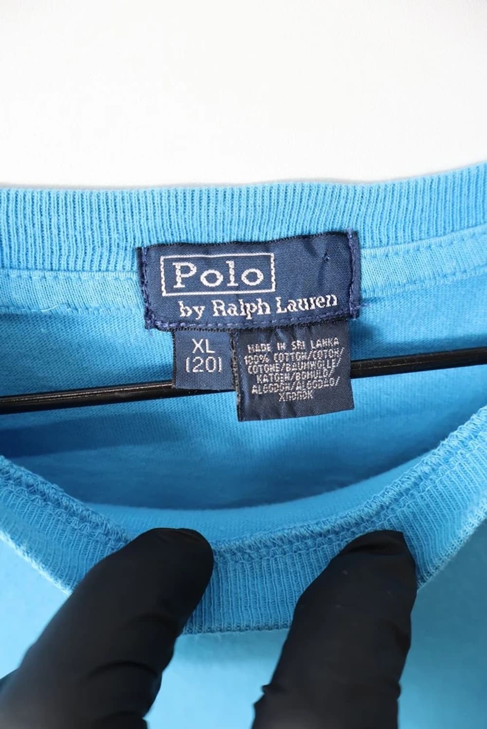 Polo Ralph Lauren Blue Pocket Tee 상품이미지6