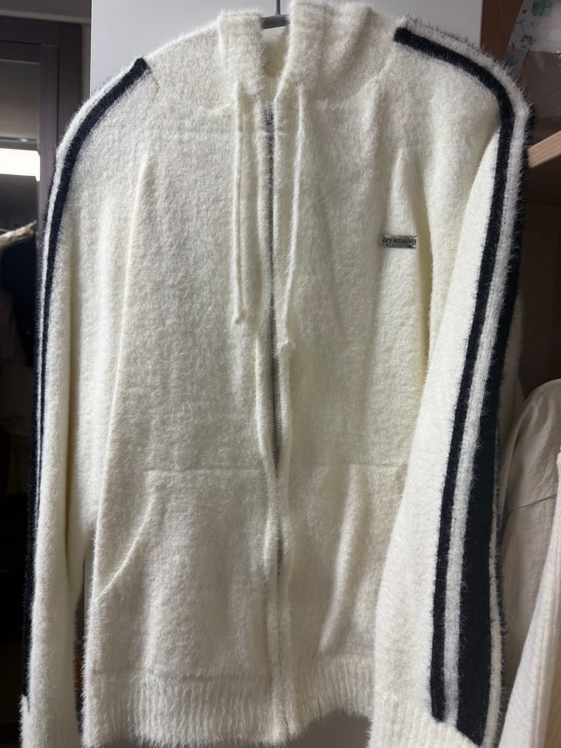 Openyard 퍼 후드집업 상품이미지1