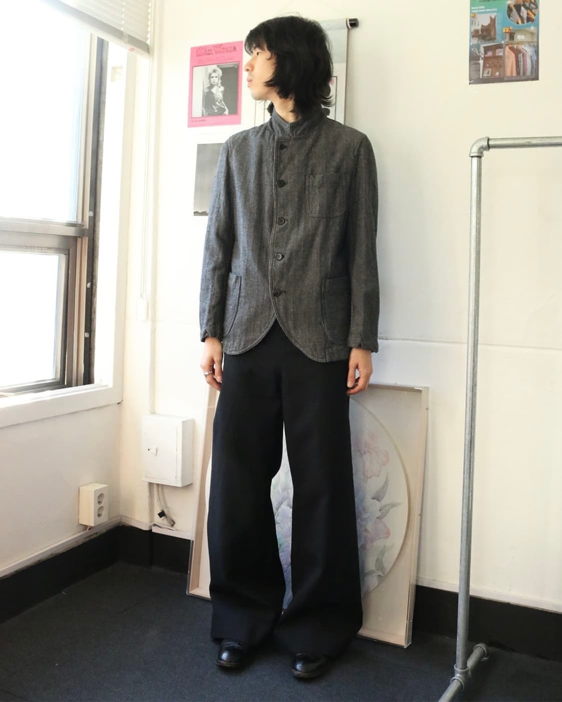 꼼데가르송 듀스 스탠딩 칼라 블레이저 상품이미지2