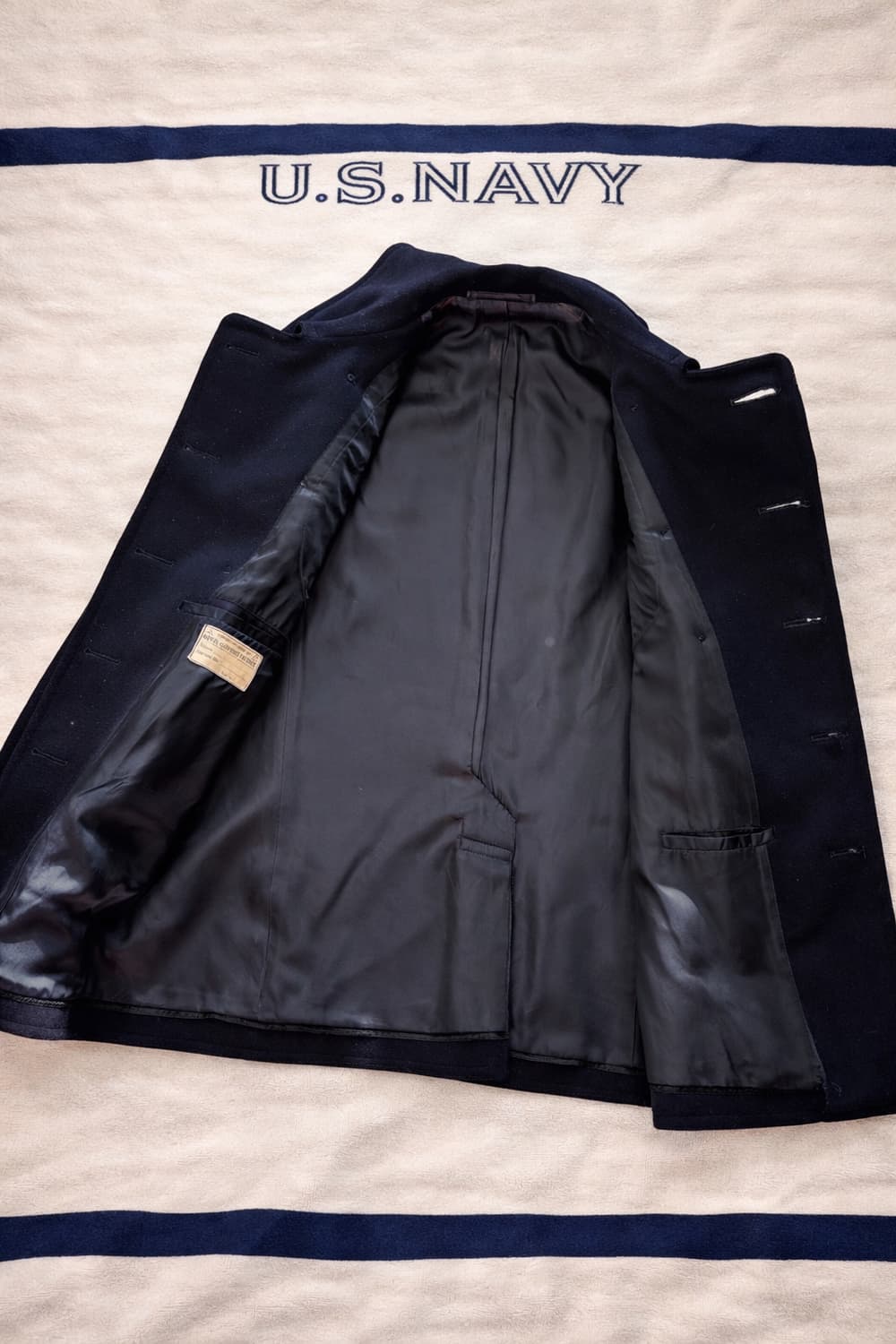 40's WW2 미 해군 10버튼 피코트 100 상품이미지7