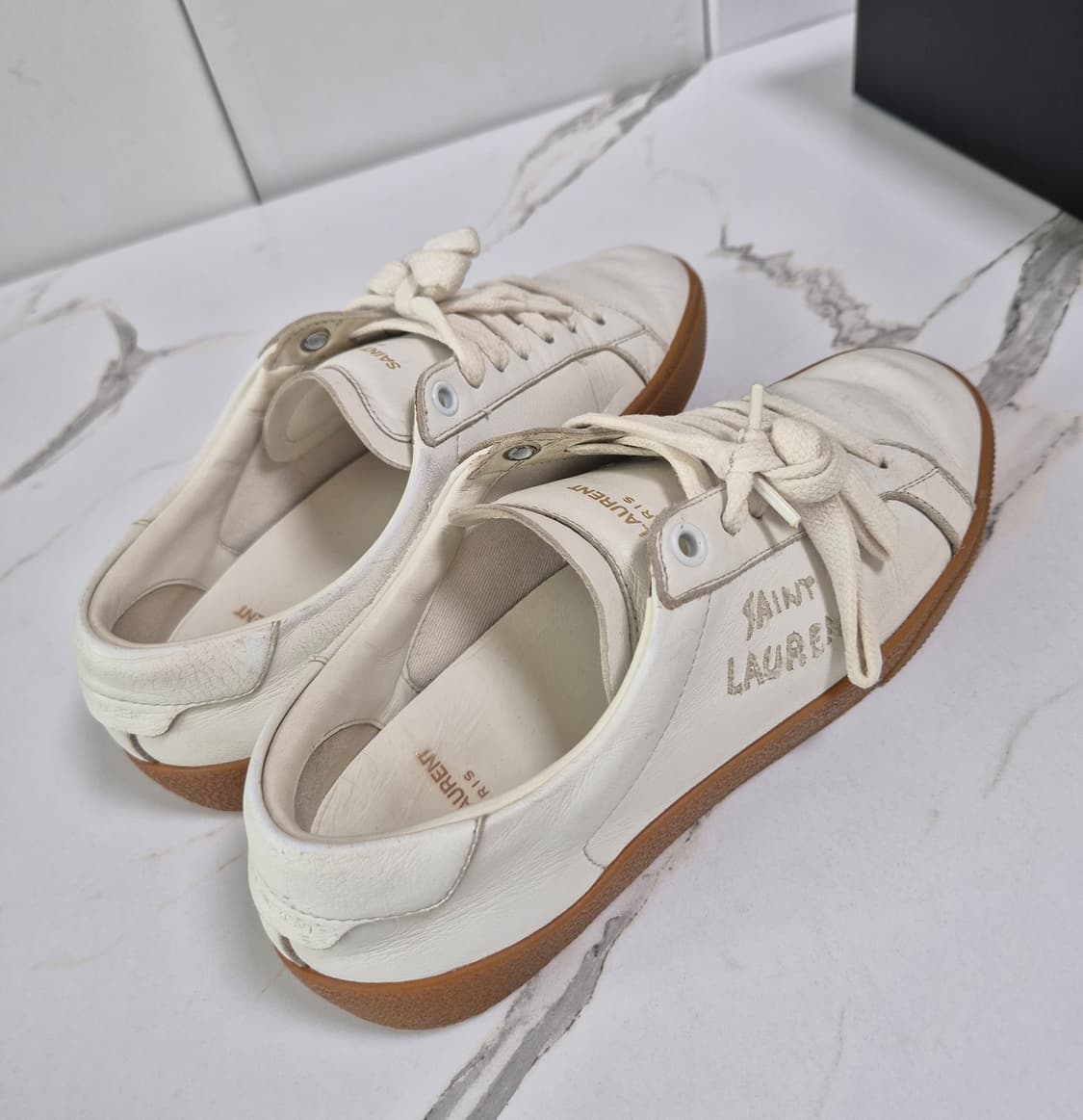 (정품) 생로랑 코트클래식 여성 스니커즈 35 상품이미지5