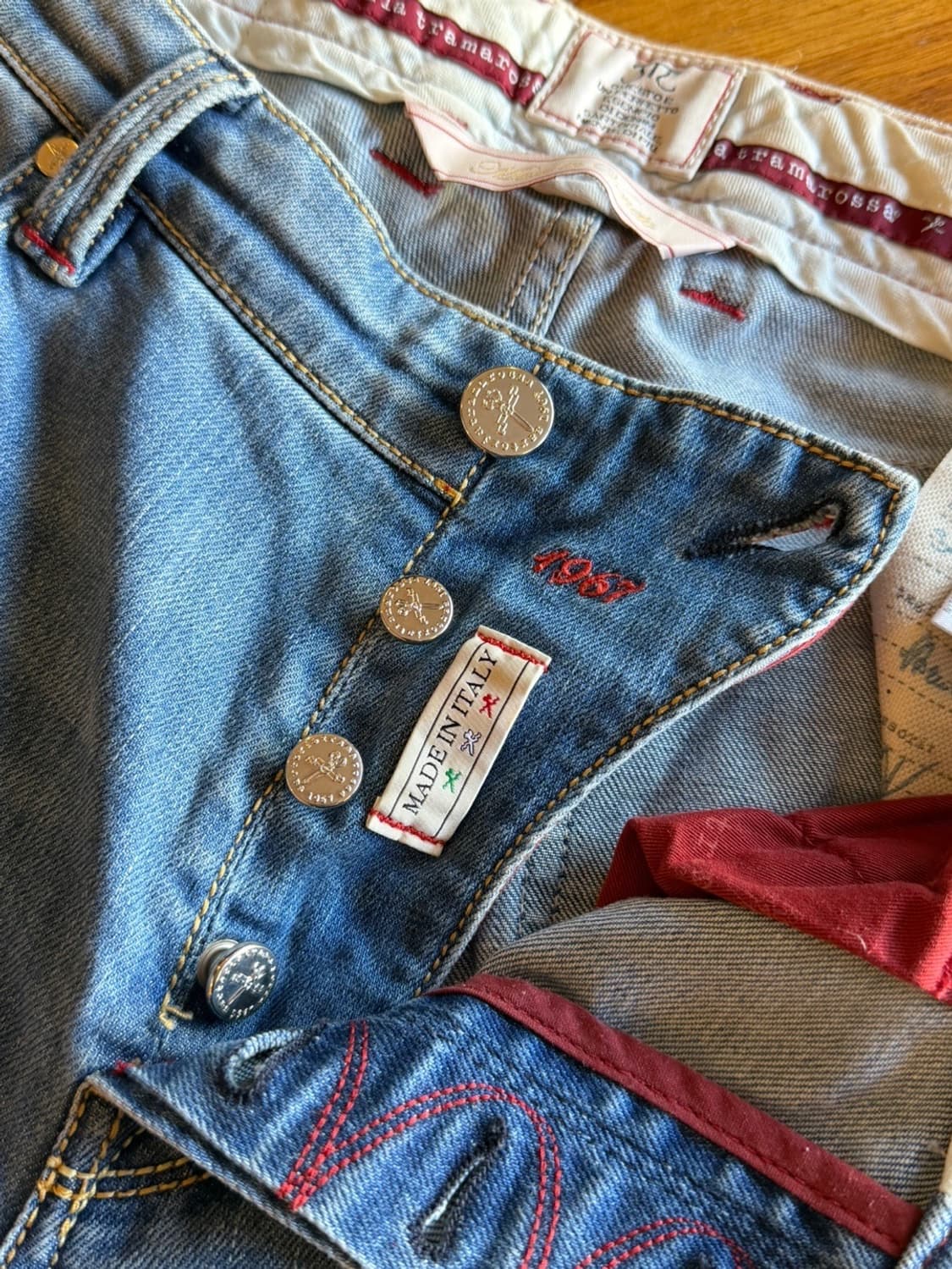 사르토리아 트로마로사 데님팬츠 남성32 상품이미지8