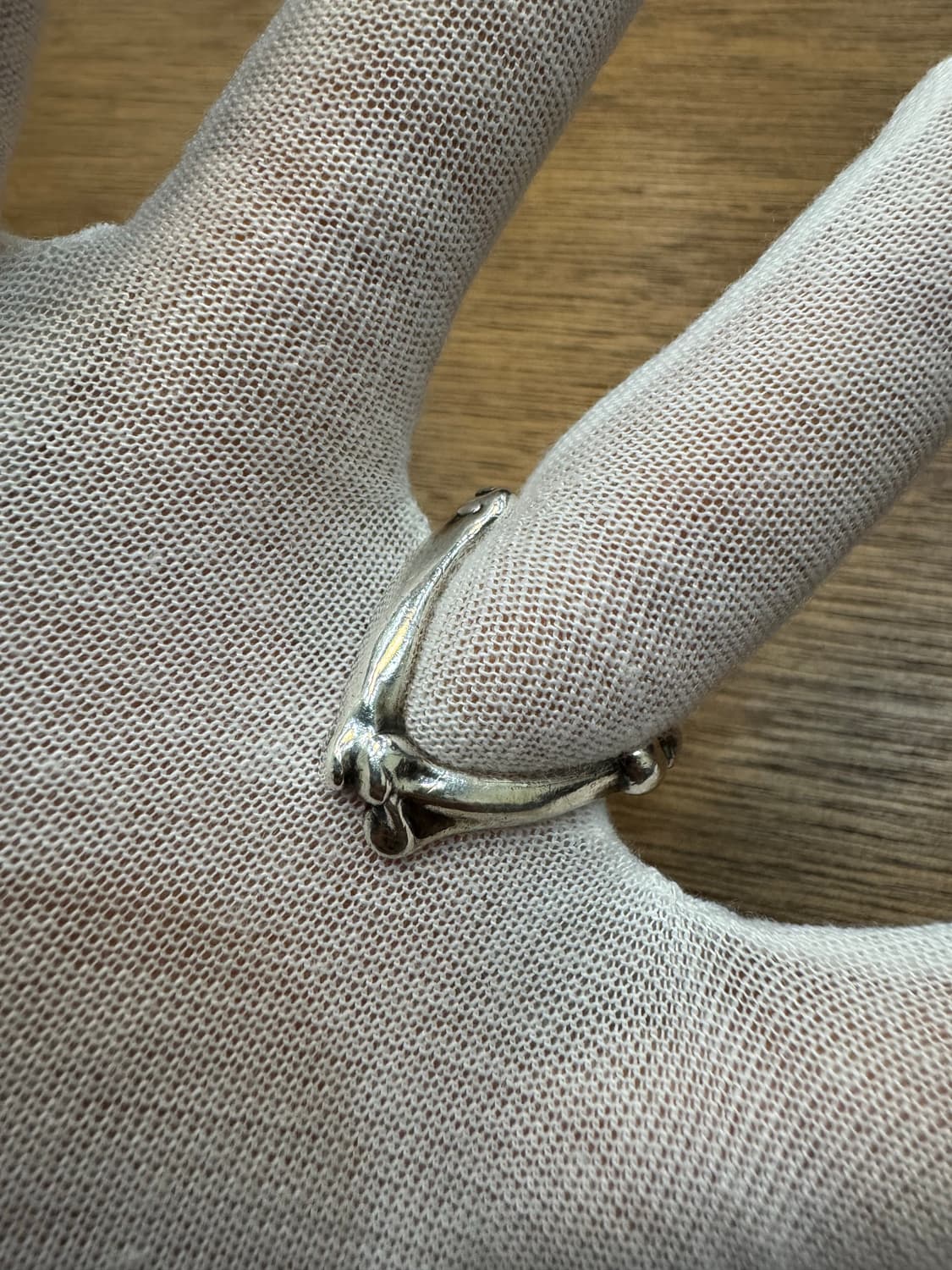 [US8.5] 타카히로미야시타 더 솔로이스트 본쉐입 빅토리 링 블랙 상품이미지6