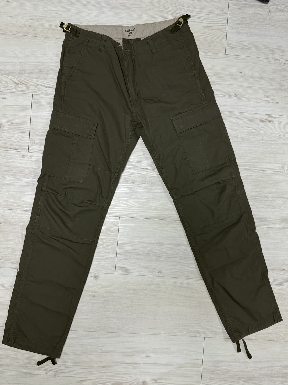 칼하트 wip 카고팬츠 카키 상품이미지2
