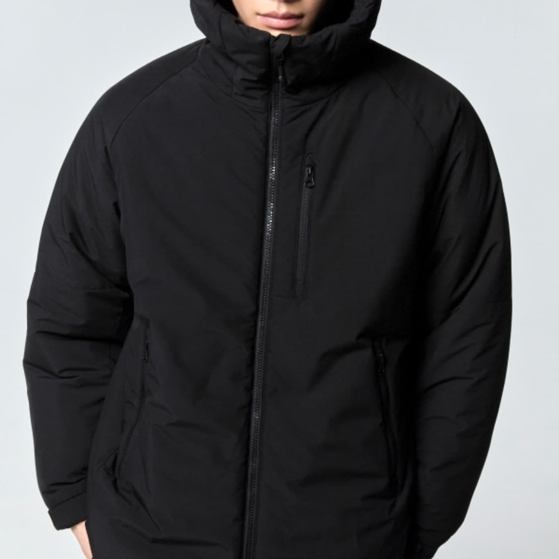 무신사스탠다드 코어 익스트림 패딩 자켓 블랙 상품이미지7