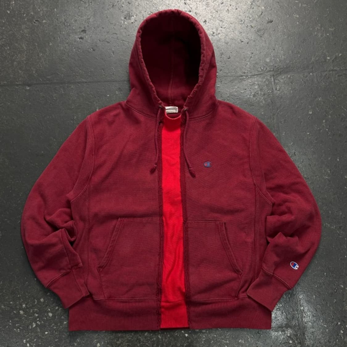 100 챔피언 리버스위브 후드티  상품이미지1