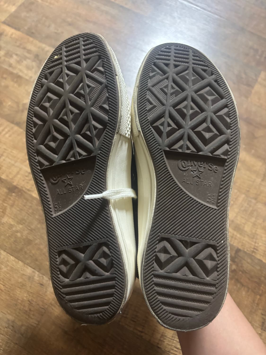 꼼데가르송x컨버스 하이 상품이미지5