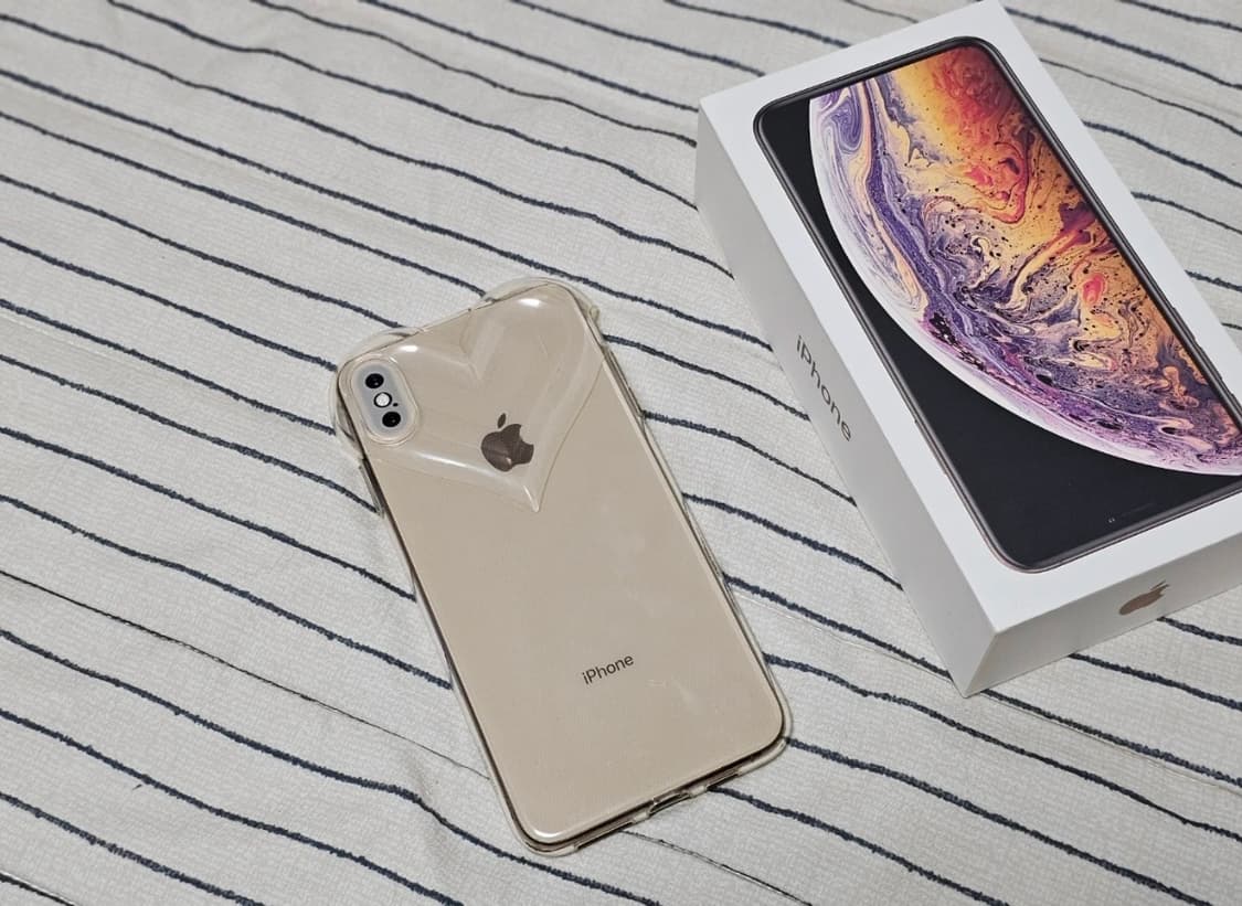 아이폰 xs max 로즈골드 256gb 상품이미지1
