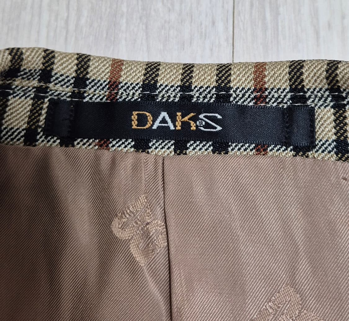 DAKS 닥스 체크 블레이져 상품이미지3