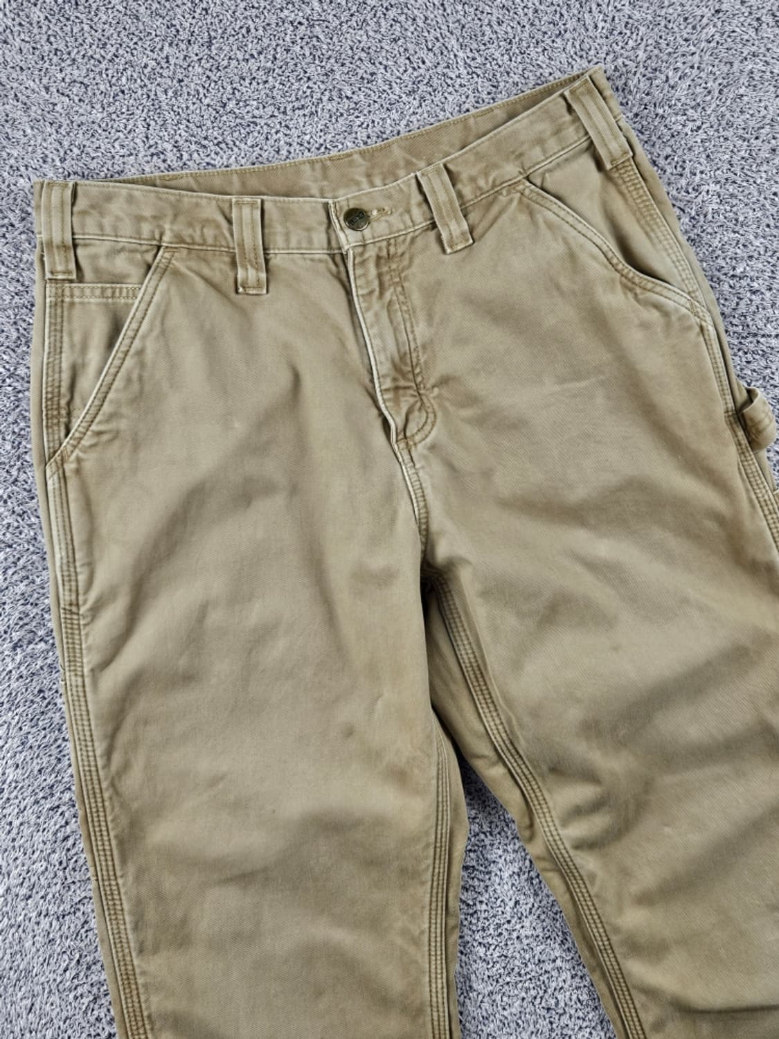 칼하트 헤비 플란넬 코튼 카펜터 워크 팬츠 ( 32X30 )/ 11102 상품이미지6