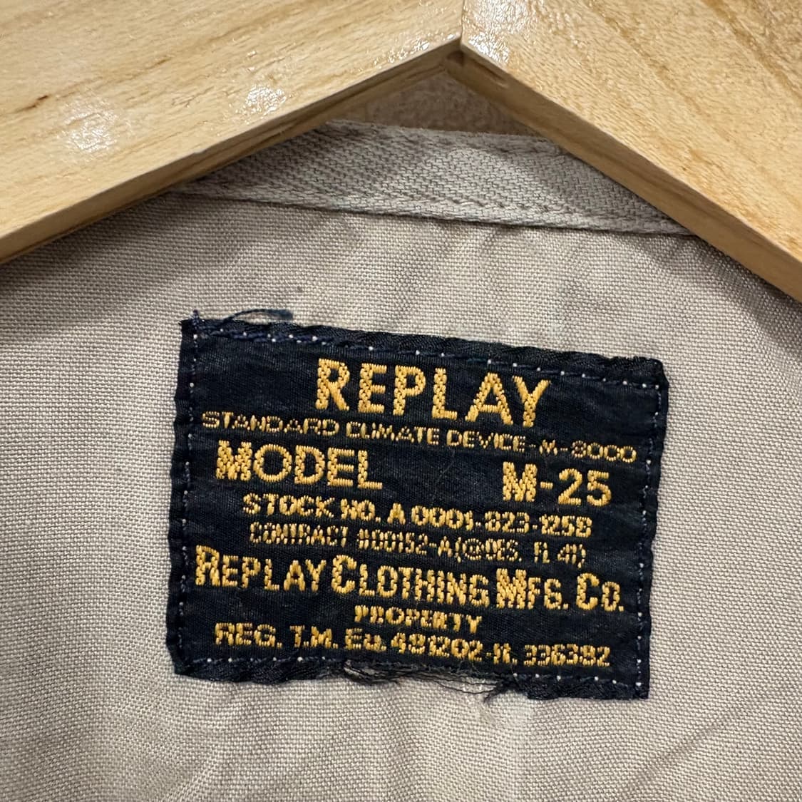 REPLAY 리플레이 카모플라쥬 밀리터리 조끼 상품이미지3