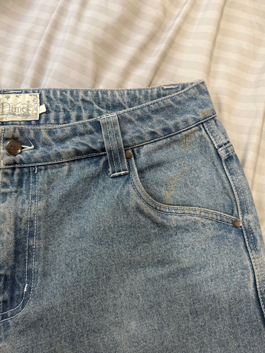 Dime 다임 배기진 청바지 상품이미지3