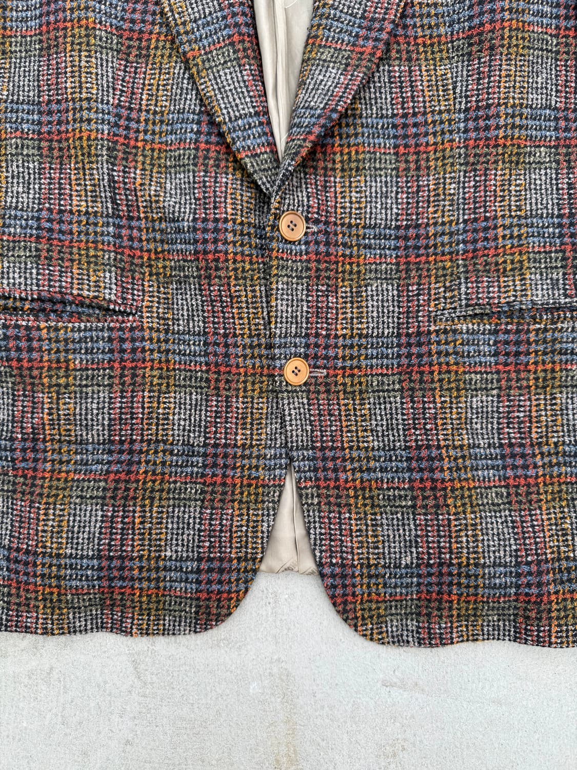 MISSONI 체크 울 자켓 상품이미지4