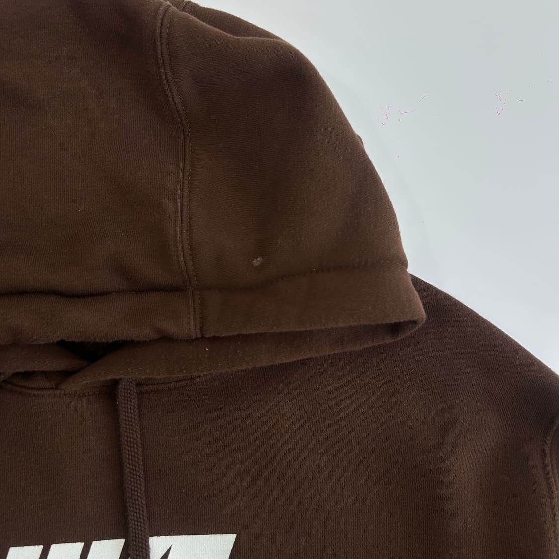 Nike 나이키 빅로고 브라운 후드티 상품이미지5