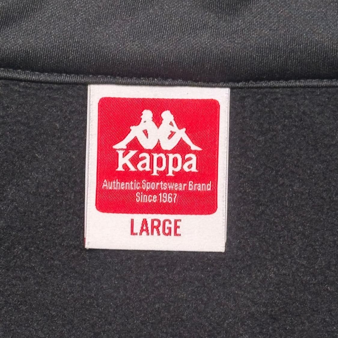 KAPPA 올드스쿨 사이드라인 트랙탑 블랙 L 상품이미지4