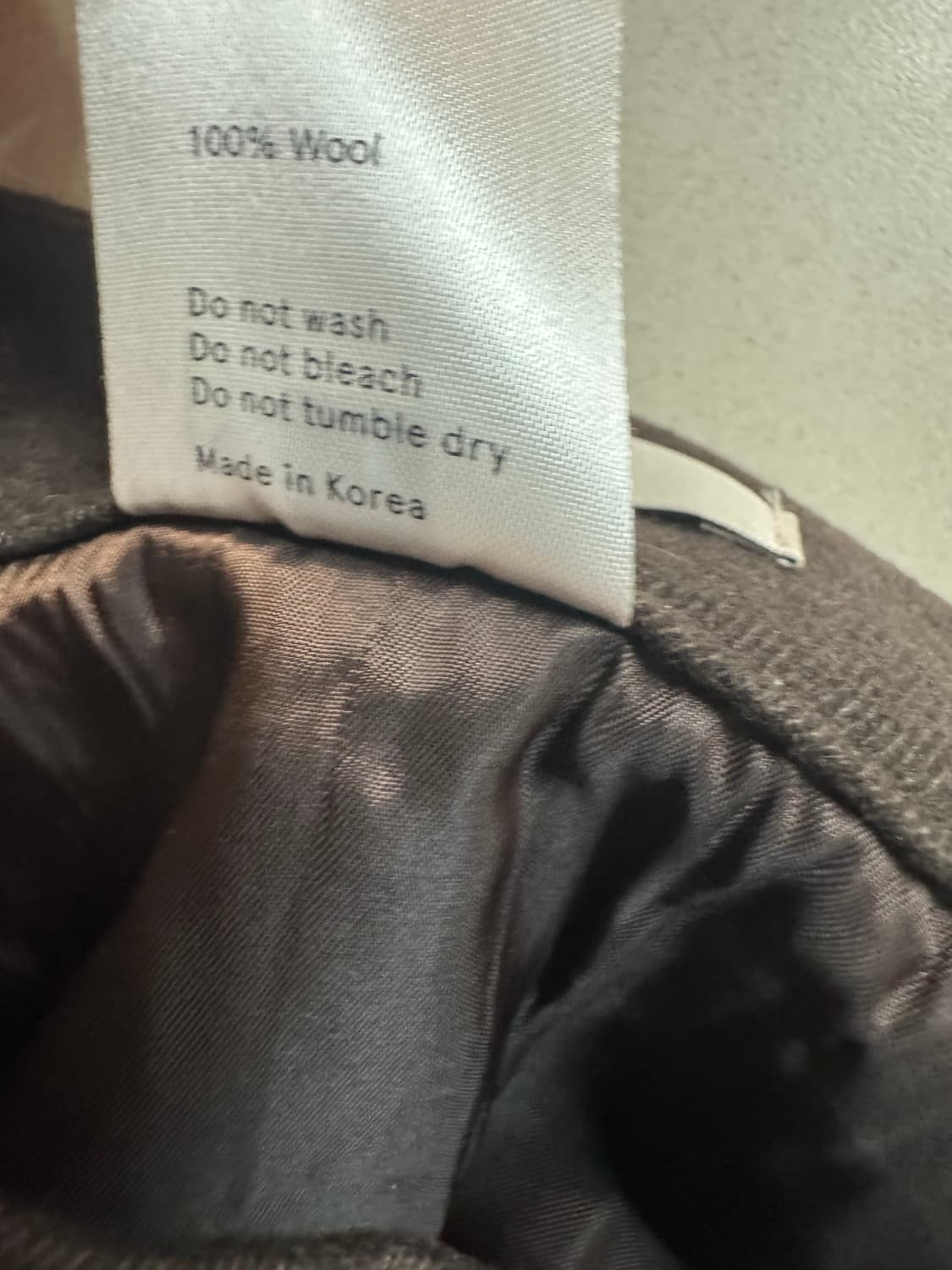 문달 색스니 울100 스커트 상품이미지4