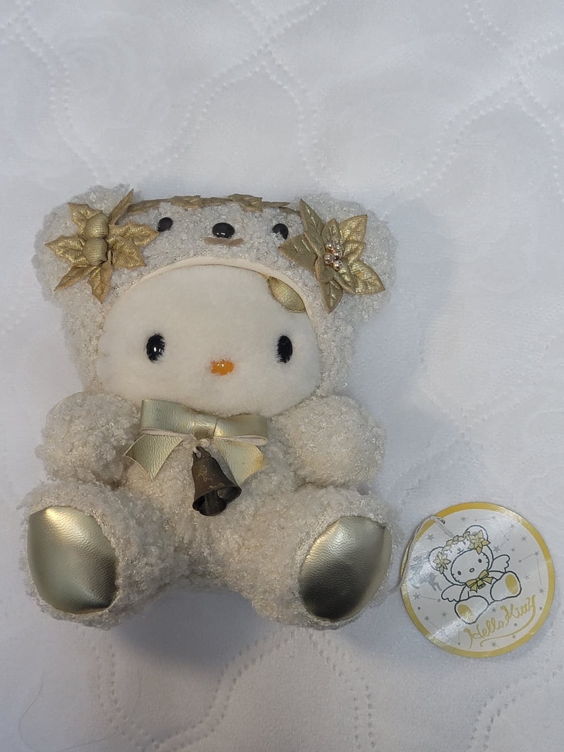 산리오 2002 고전키티 인형 마스코트 곰돌이 월계수키티 비비틱스 빈티지 상품이미지1