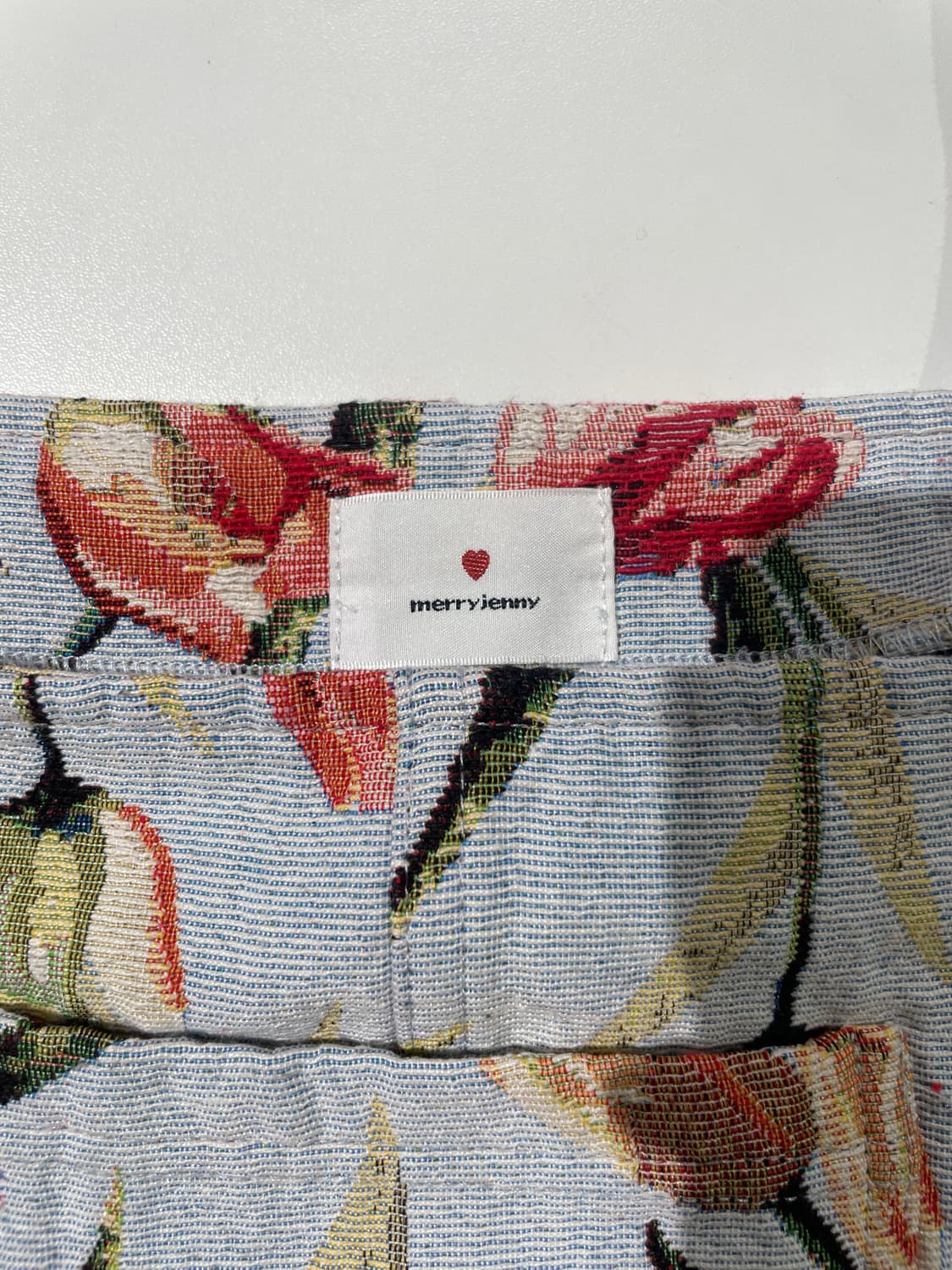 메리 제니 튤립 자카드 덩가리 드레스 상품이미지7