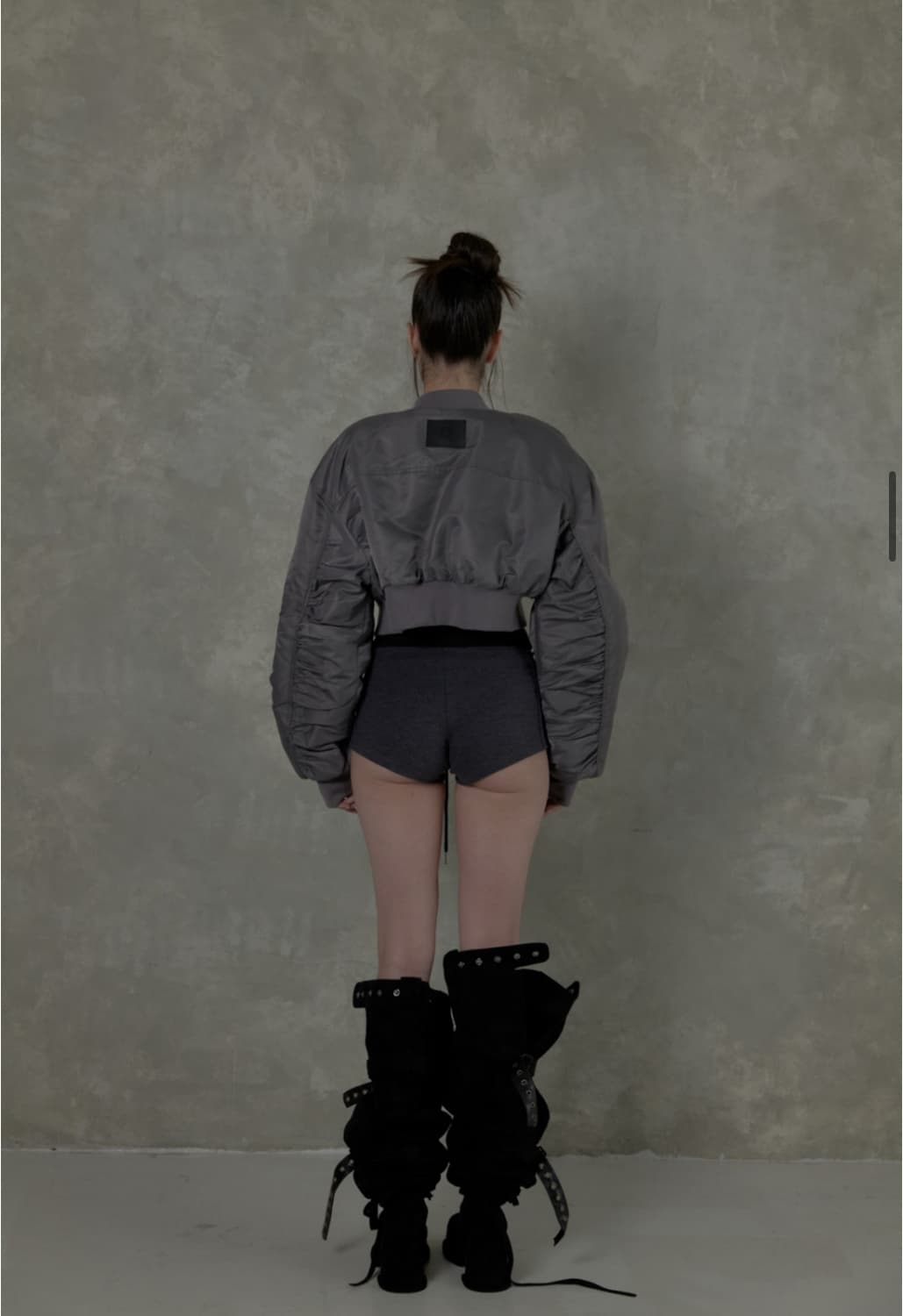 티유알이 muted bomber jacket gray 상품이미지6