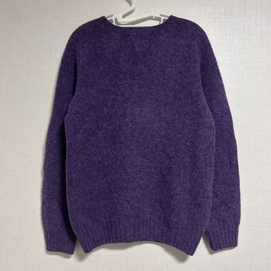 할리 오브 스코틀랜드 쉐기독 울 니트 퍼플 XS  상품이미지8